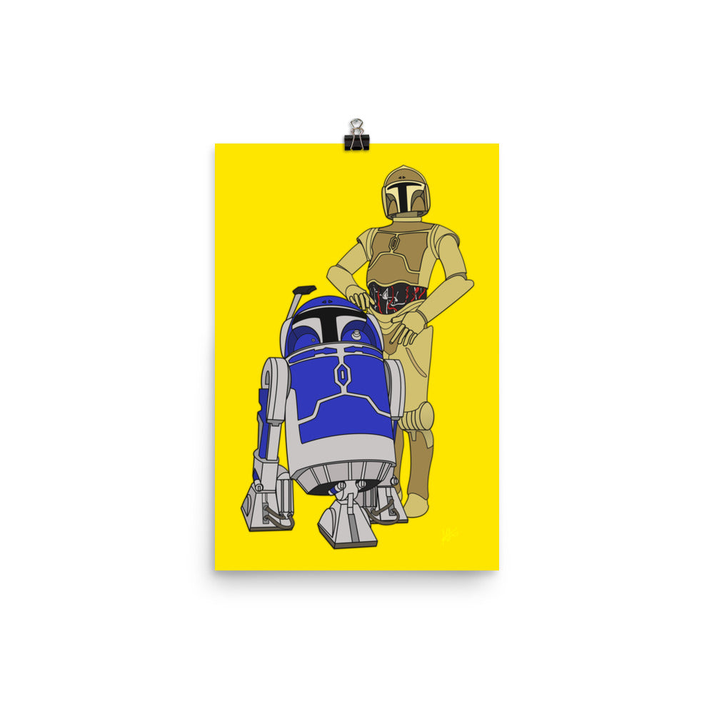 ManDR0iDs (Yellow) Poster