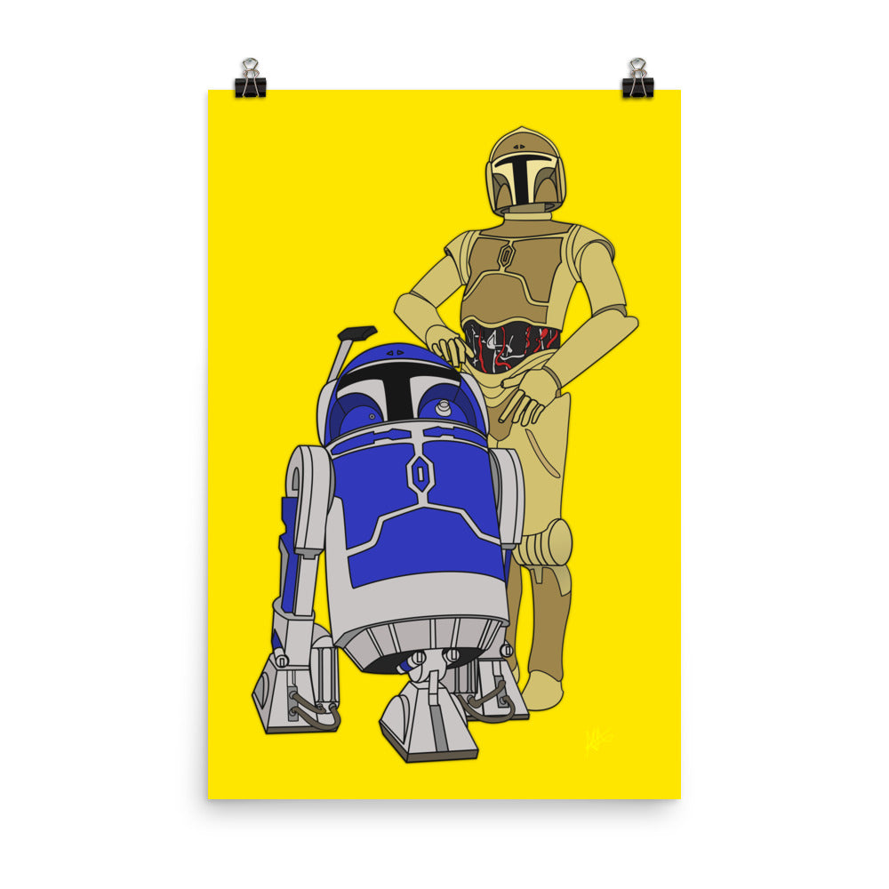ManDR0iDs (Yellow) Poster