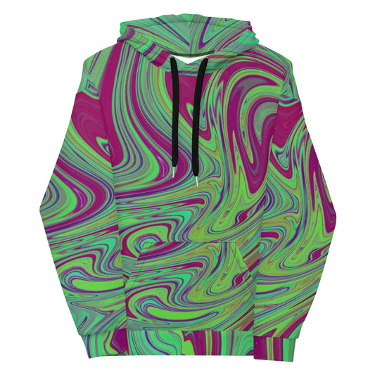 Knee On Swirl Hoodie