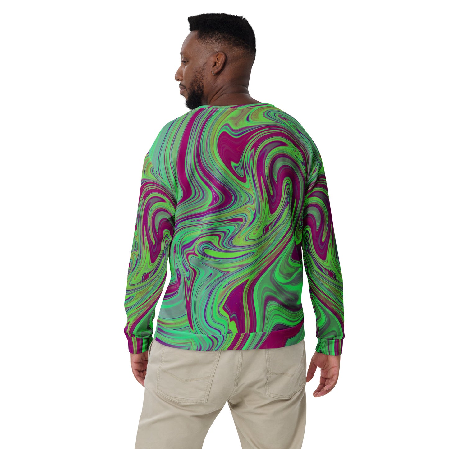 Knee On Swirl Sweatshirt