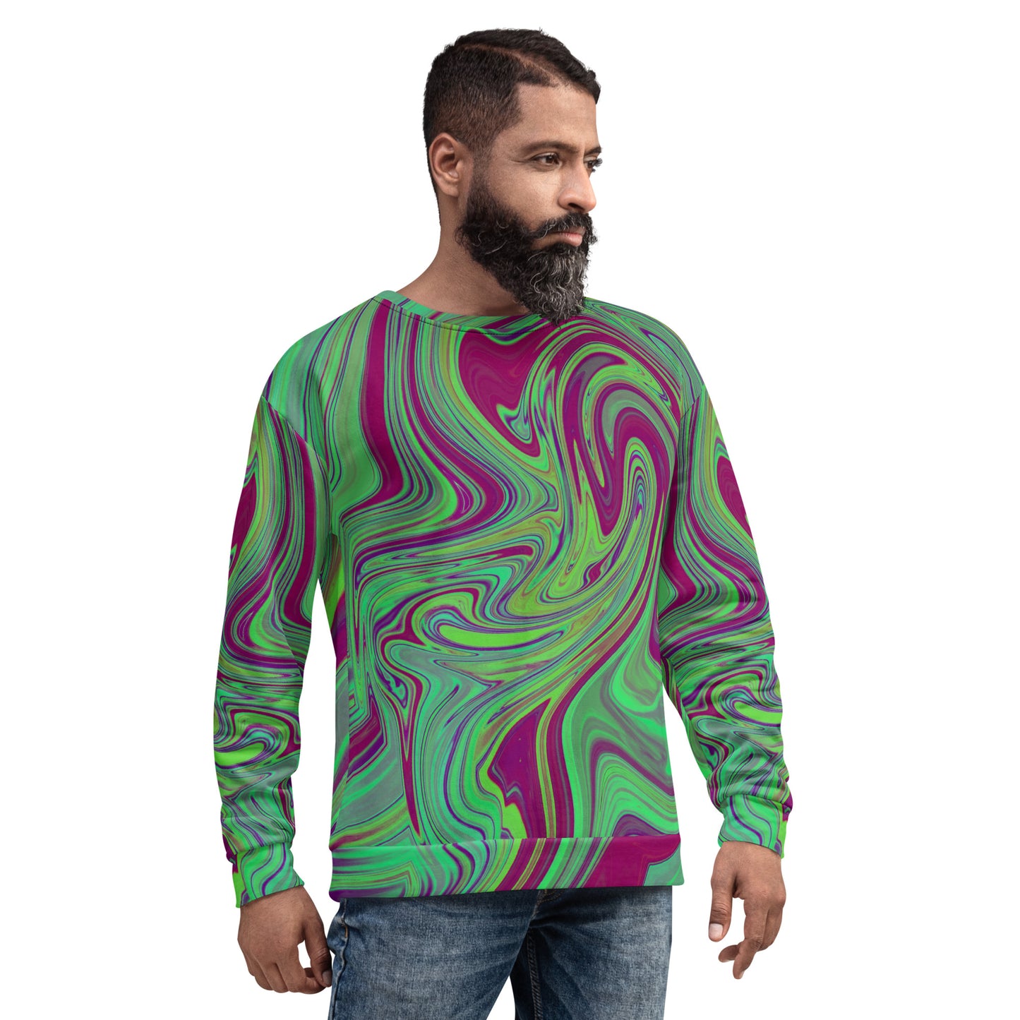 Knee On Swirl Sweatshirt