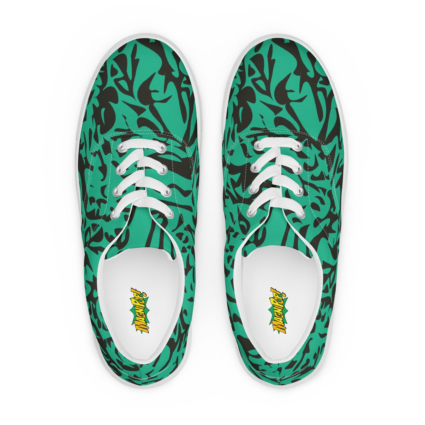 Lady LaLa (Green) Canvas Shoes