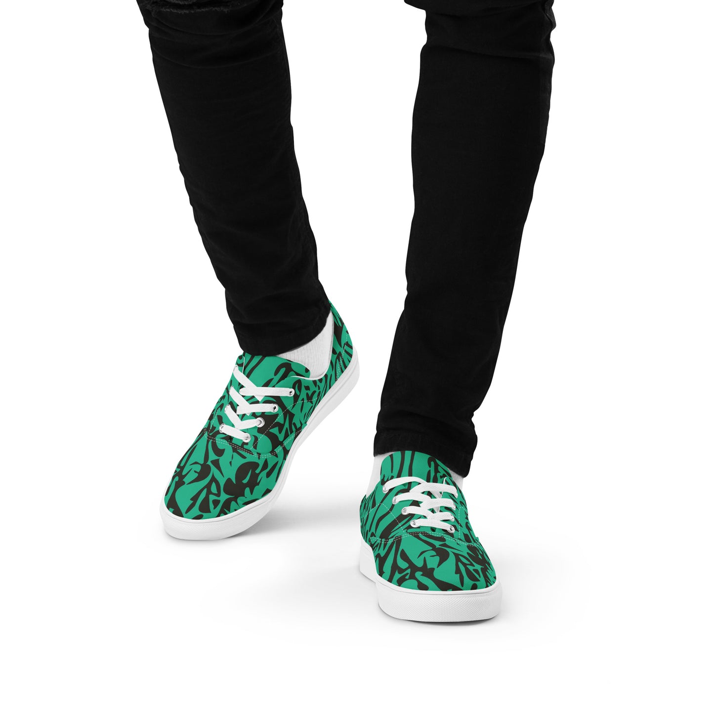 Lady LaLa (Green) Canvas Shoes