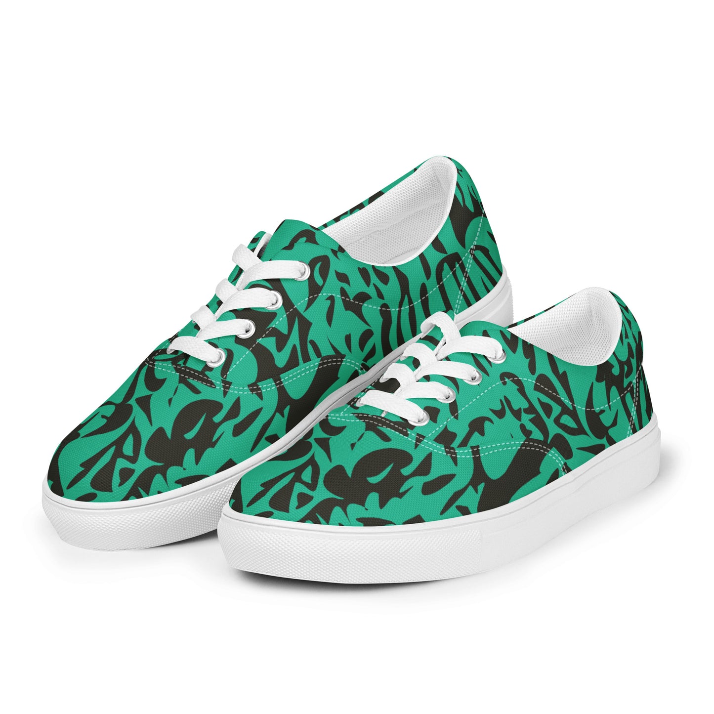 Lady LaLa (Green) Canvas Shoes