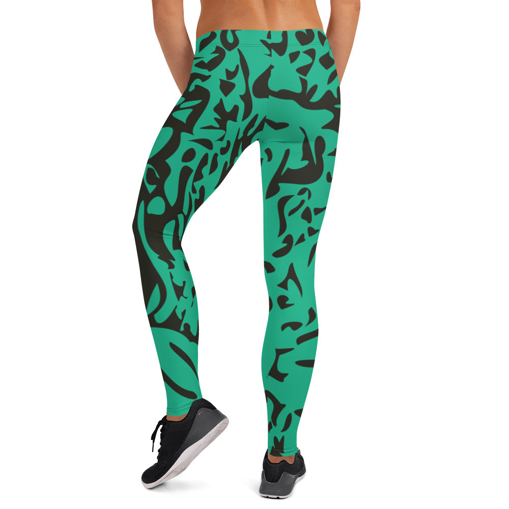 Lady LaLa (Green) Leggings