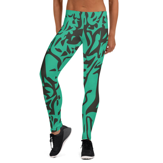 Lady LaLa (Green) Leggings